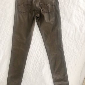 AG Super Skinny Ankle, Metallic Jeans (26)